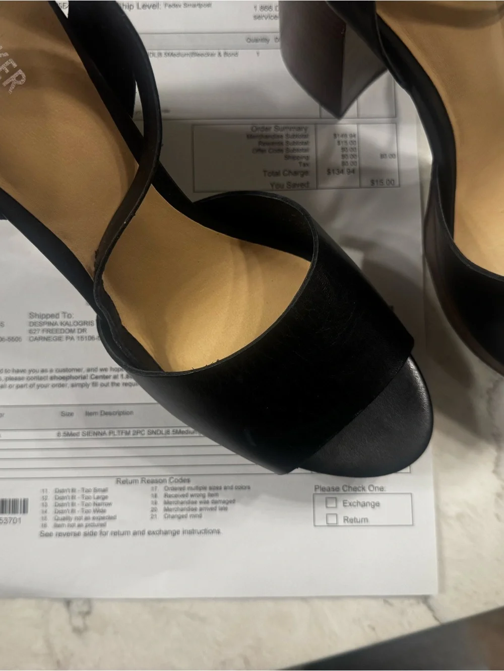 Block Heel Black Ankle-Strap Sandals by Bleecker & Bond